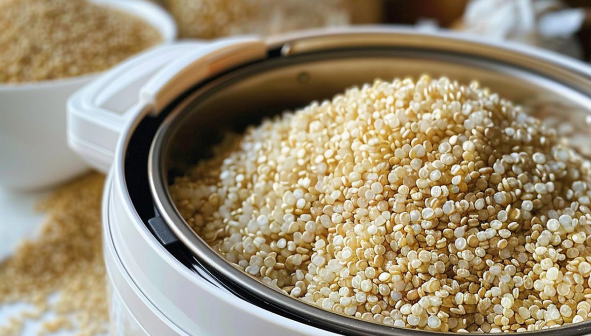 cooking quinoa in rice cooker