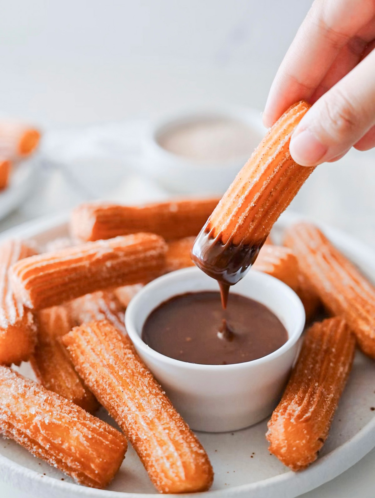 Air Fryer Churros With Chocolate Sauce- Satisfy Your Cravings The Modern Way