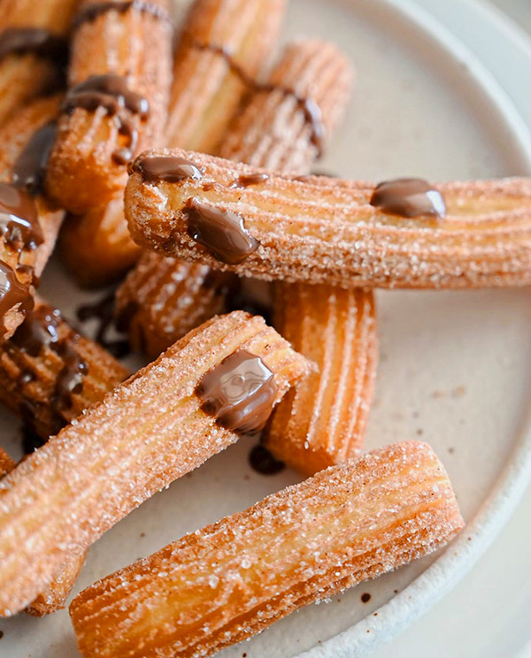 Churros With Chocolate Dip