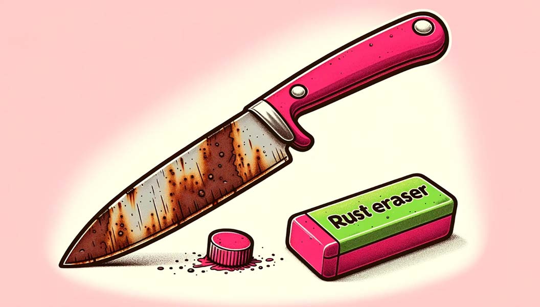 Removing Rust With A Rust Eraser
