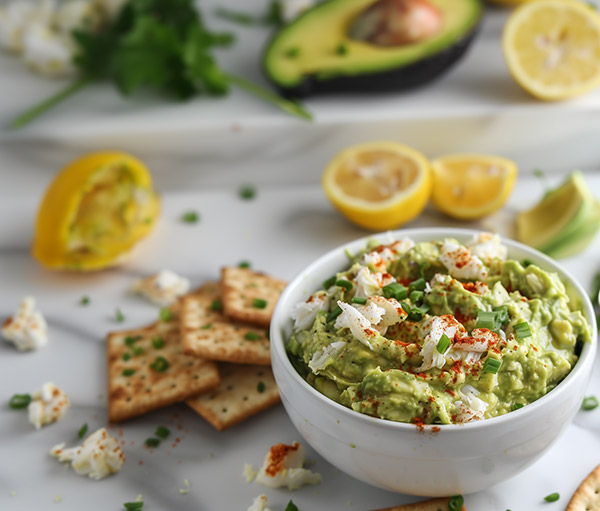 avocado crab dip